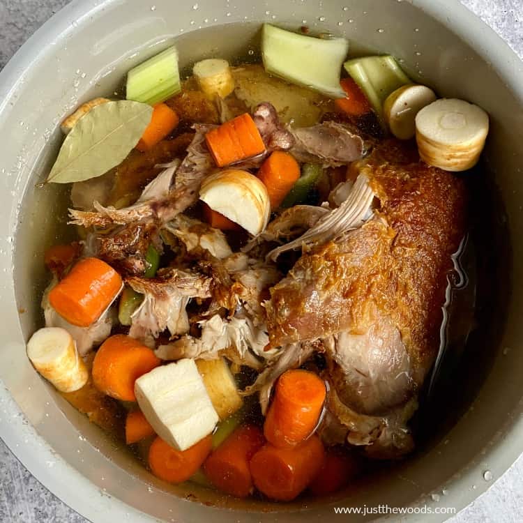 turkey carcass stock recipe