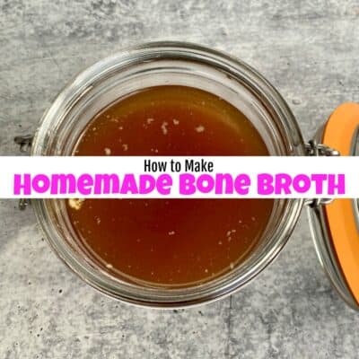 Making Homemade Bone Broth in the Ninja Foodi the Easy Way