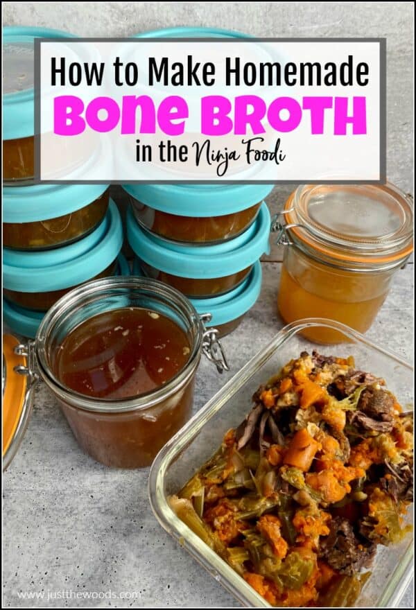 Making Homemade Bone Broth in the Ninja Foodi the Easy Way