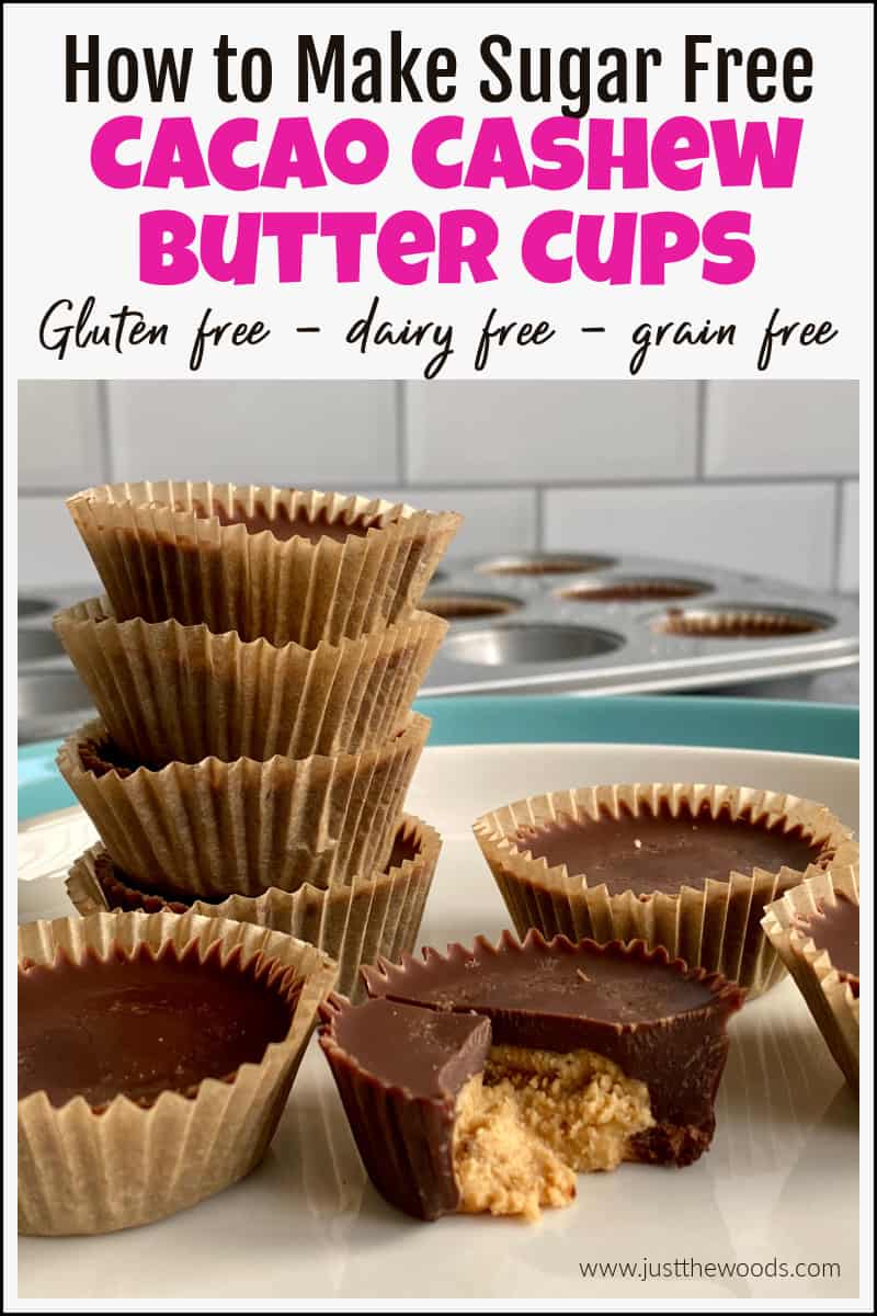 cacao cashew butter cups