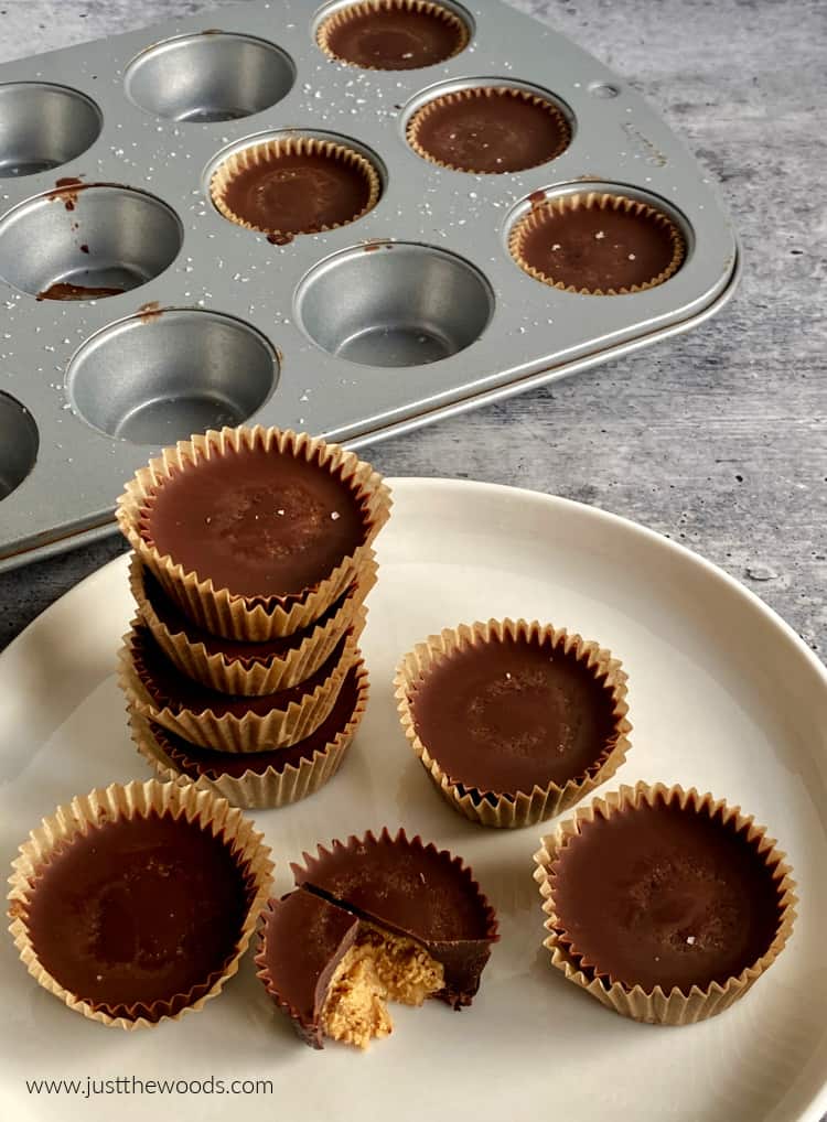 how to make chocolate nut butter cups