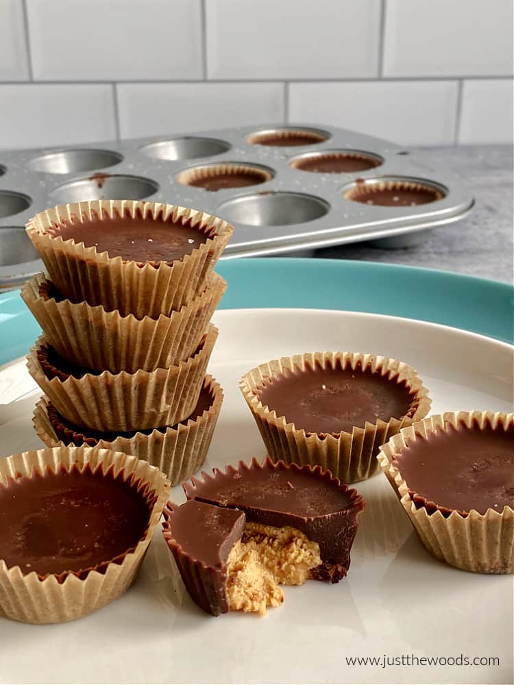 chocolate cashew butter cups