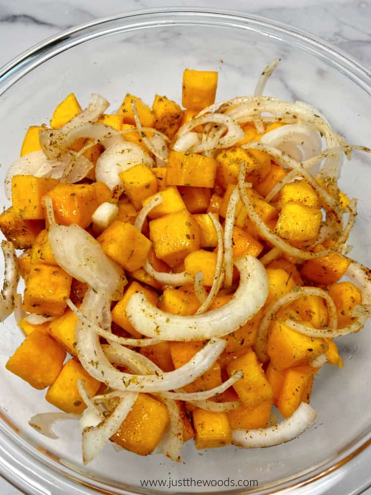 The Best Savory Oven Roasted Butternut Squash savory butternut squash cubes