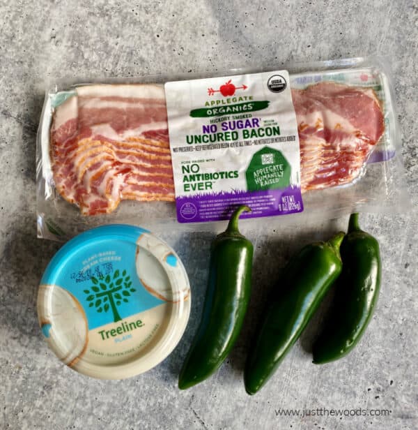 Air Fried Bacon Wrapped Jalapeno Poppers in the Ninja Foodi