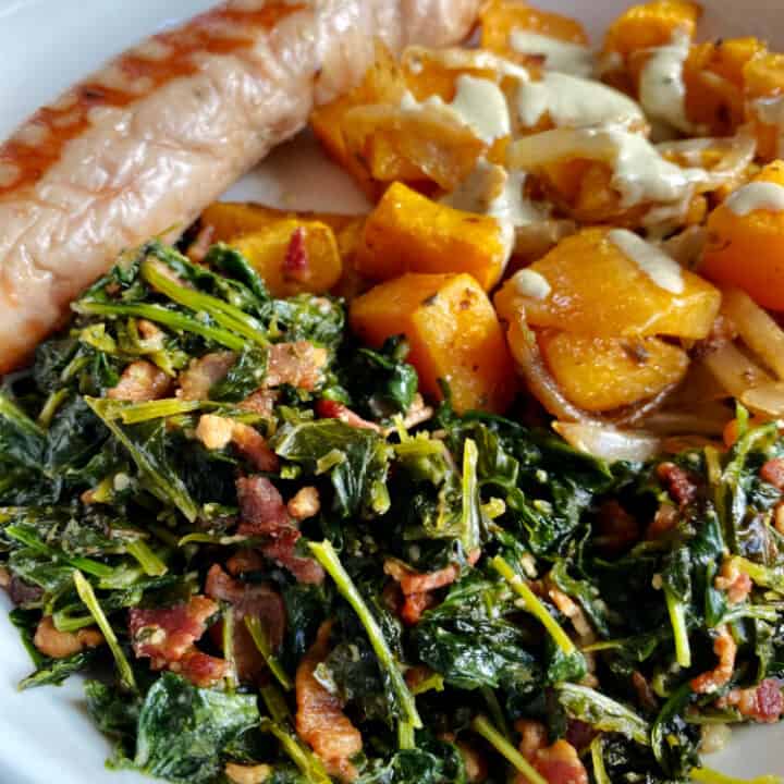 How to Make a Delicious Kale Side Dish with Bacon