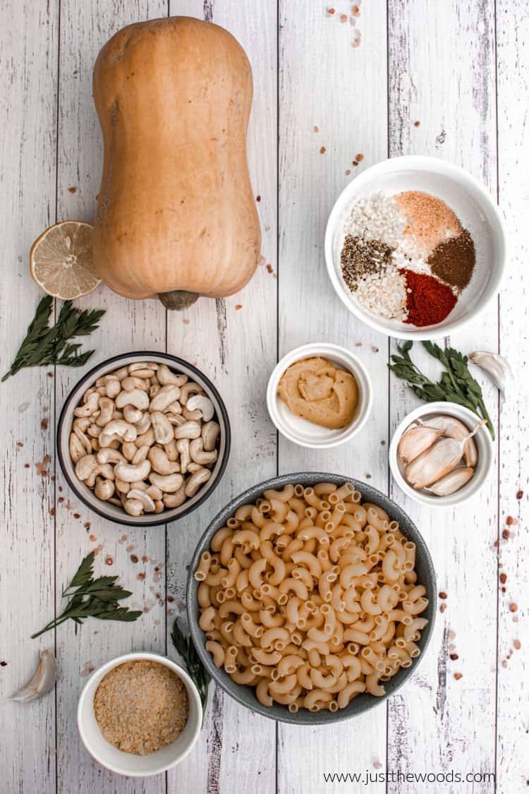 vegan macaroni and cheese ingredients