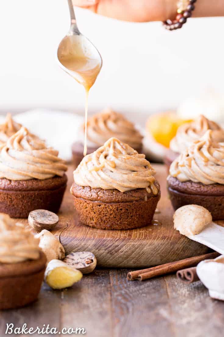 Pumpkin Chai Cupcakes 7 20+ Candy and Savory Paleo Pumpkin Recipes