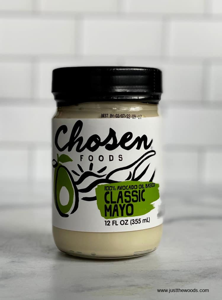 classic avocado oil mayo for Waldorf salad