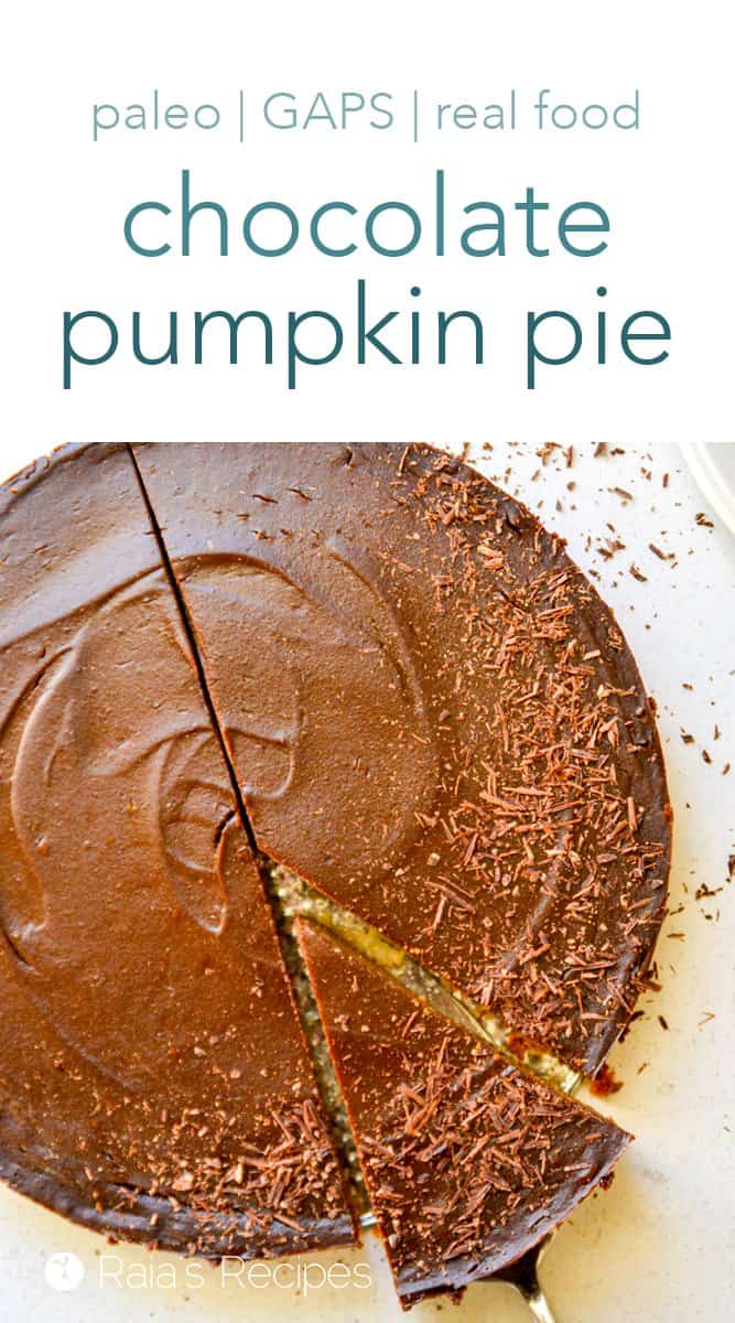 chocolate pumpkin pie short pin 5.jpgis pending load1 20+ Candy and Savory Paleo Pumpkin Recipes