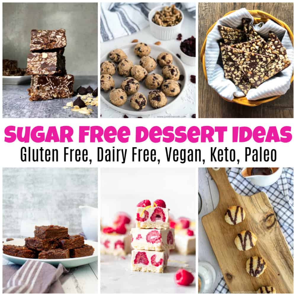Candy and Satisfying Sugar Free Dessert Concepts