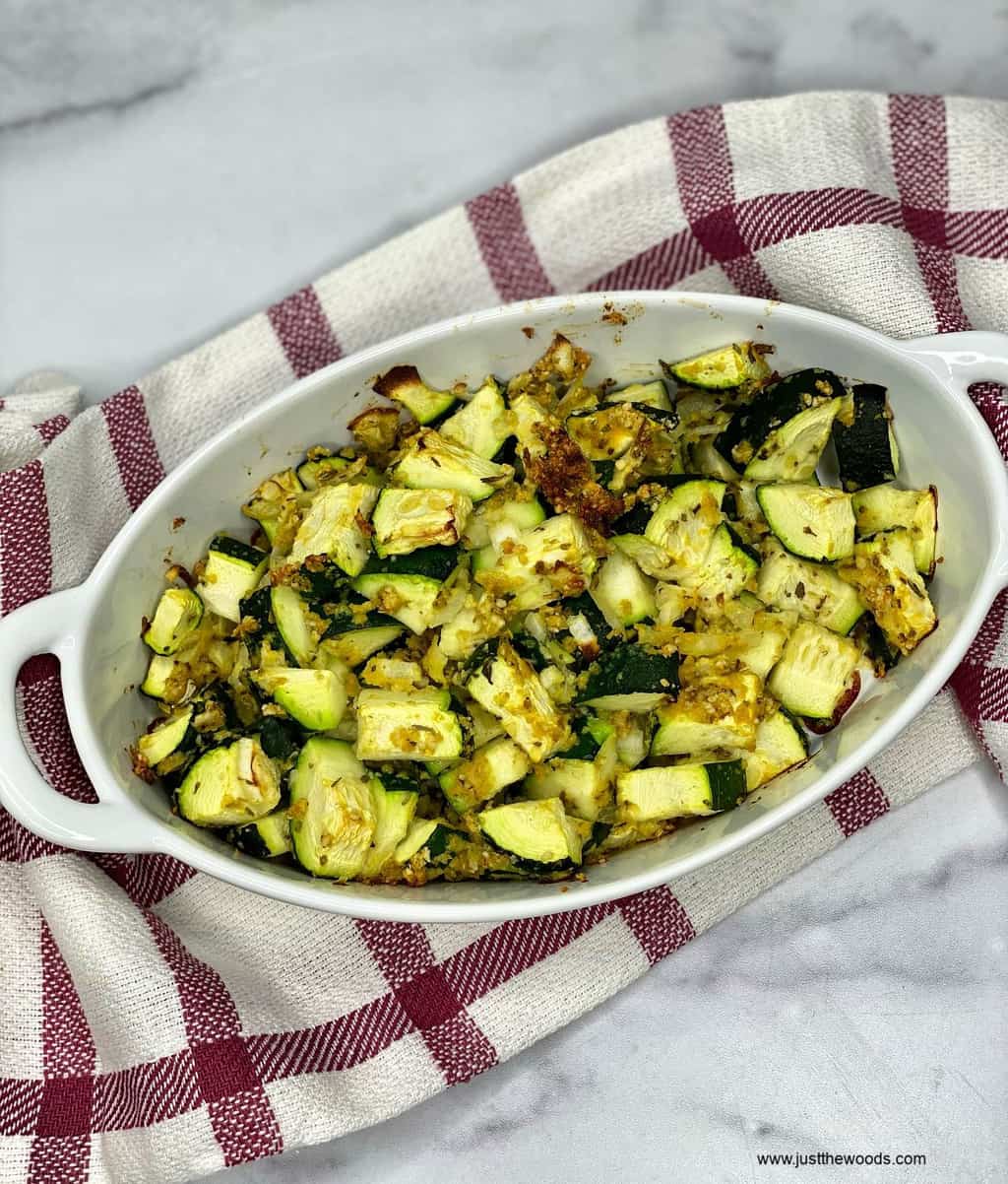 zucchini bake in a dish