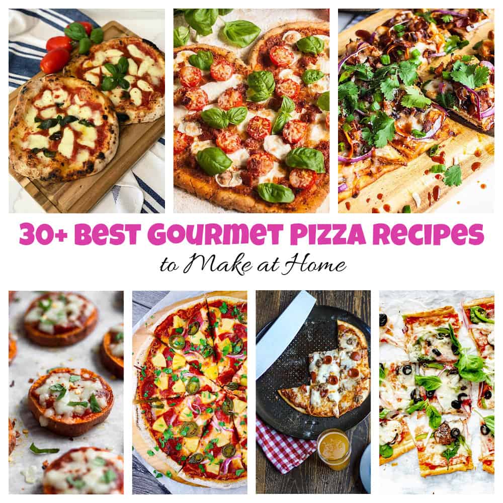 30+ beste gastronomische pizzarecepten die u thuis kunt maken
