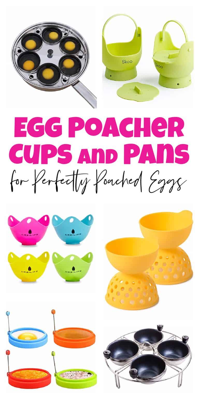 Egg Poacher Cups and Pans for Perfectly Poached Eggs