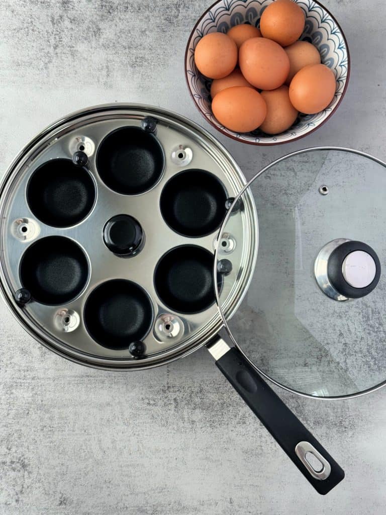 stainless steel poached egg maker