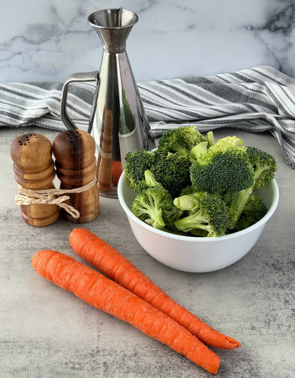 Air Fryer Broccoli and Carrots Easy Healthy Recipe