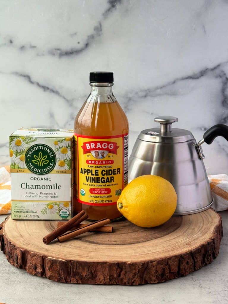 chamomile acv lemon tea recipe 