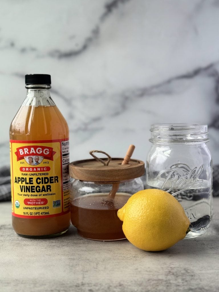 Apple Cider Vinegar and Lemon Juice detox Drink Recipe