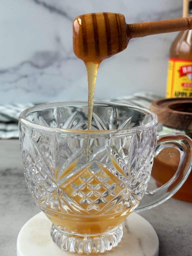 apple cider vinegar lime and honey 