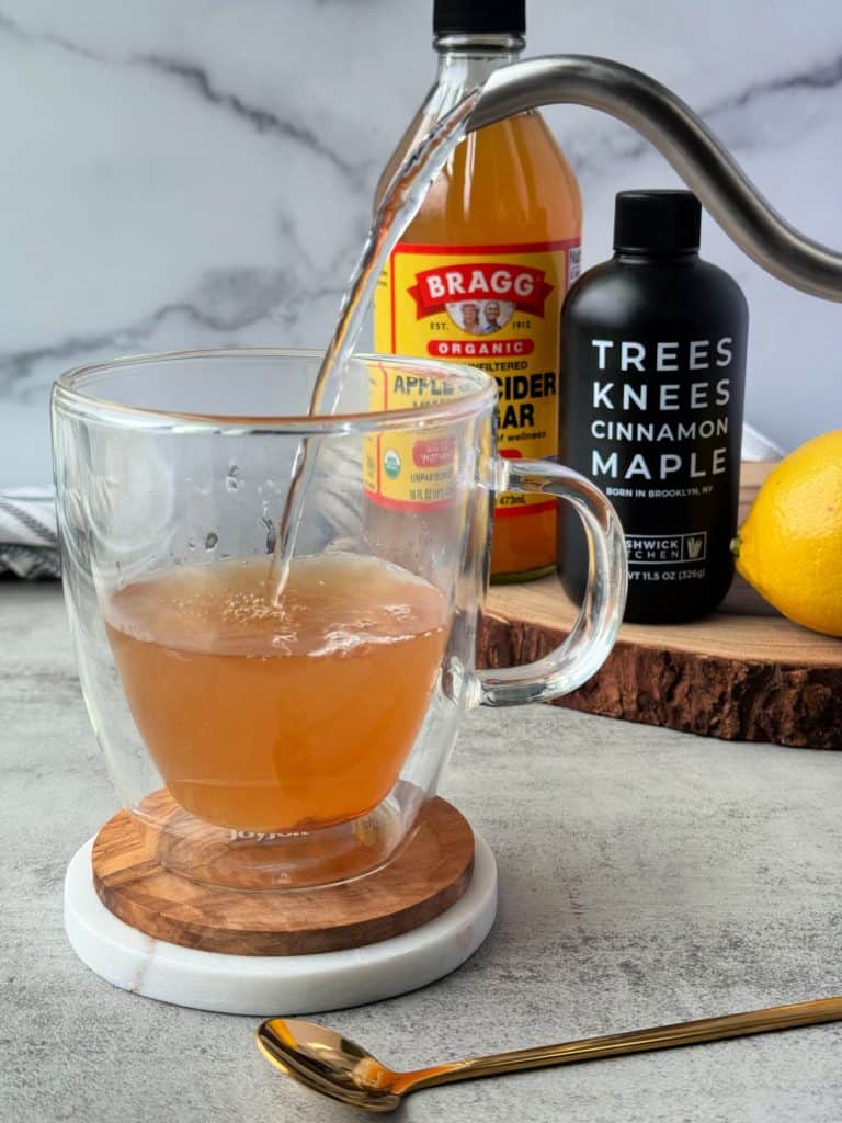 hot water tea
