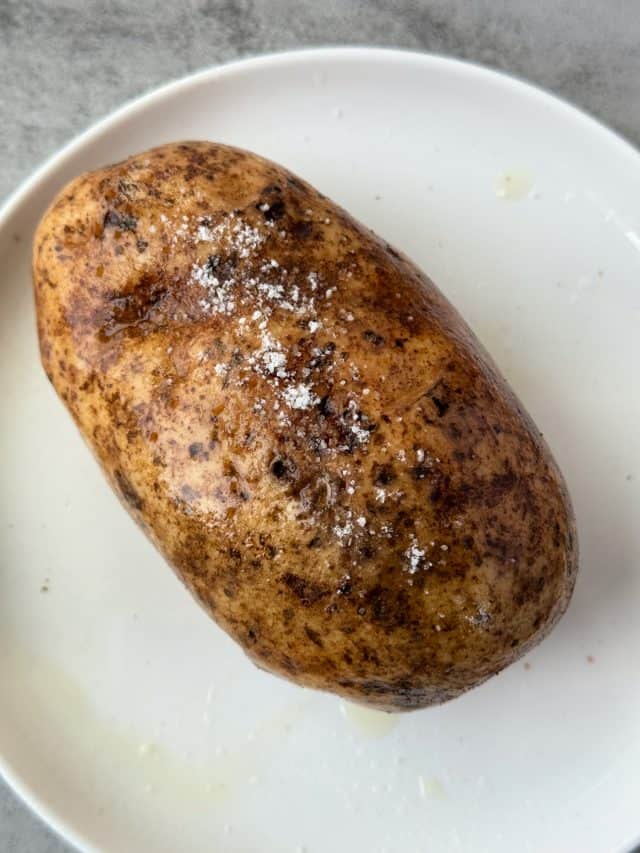 Ninja Foodi Baked Potato Recipe in the Air Fryer