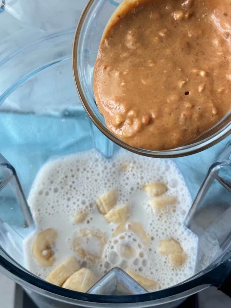 crunchy peanut butter smoothie 