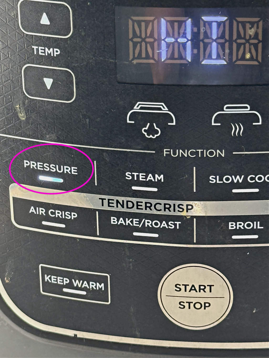 pressure cooking function