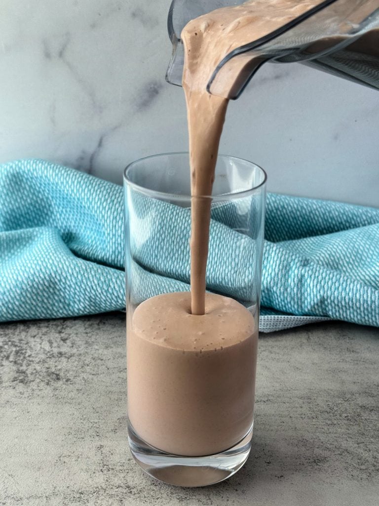 Peanut Butter Banana chocolate Smoothie Recipe