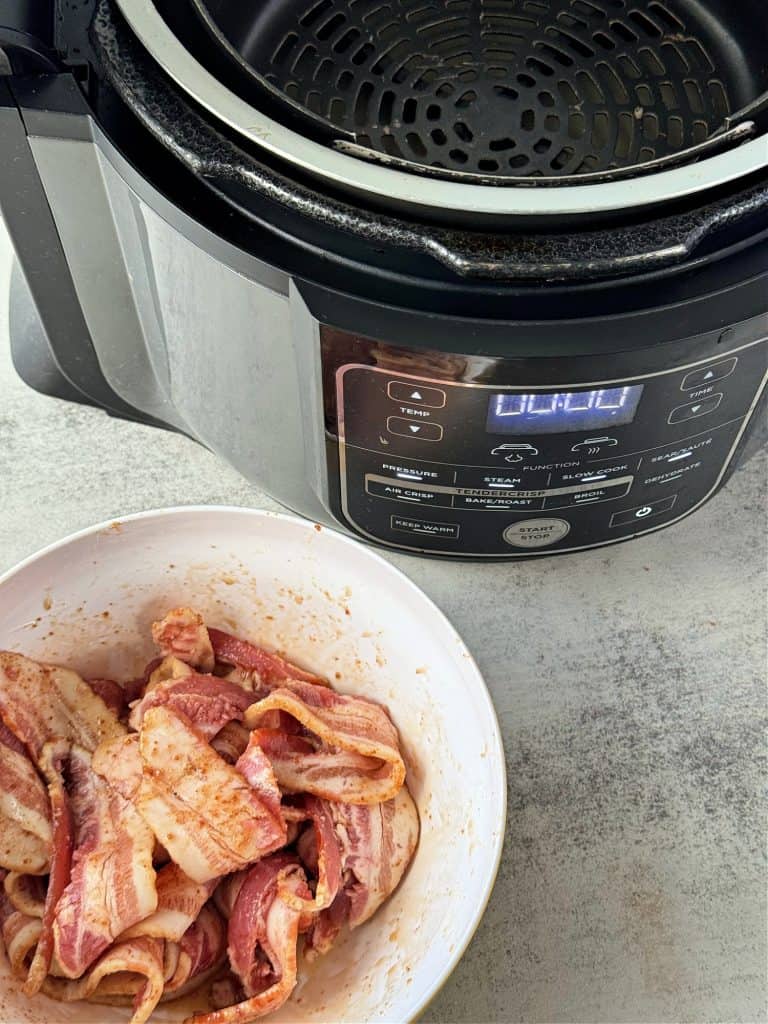 easy maple bacon ninja air fryer recipe 