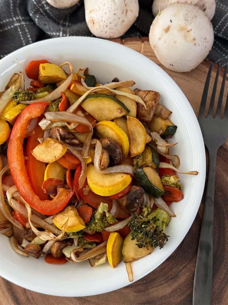 Air Fryer Mixed Vegetables