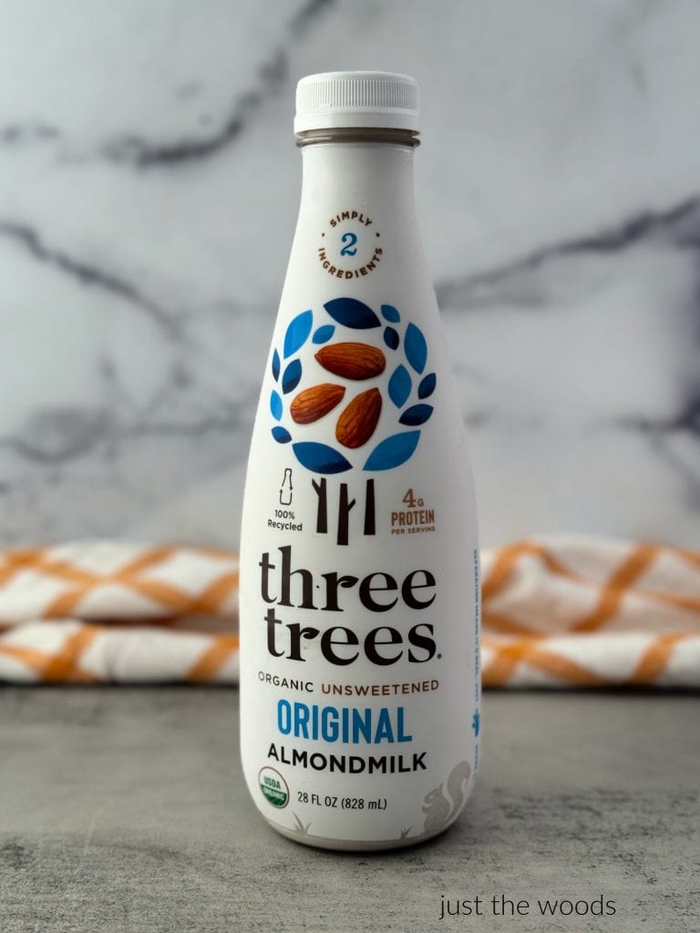 organic unsweetened almond milk 