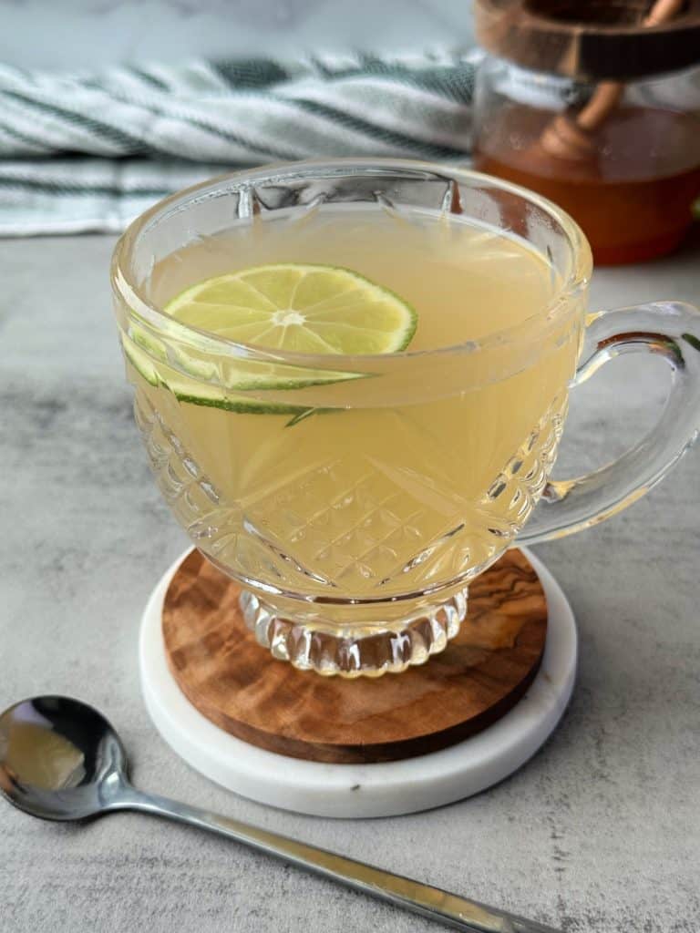 honey lime apple cider vinegar drink 