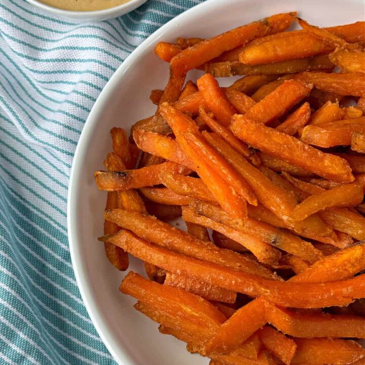 Frozen Sweet Potato Fries in an Air Fryer