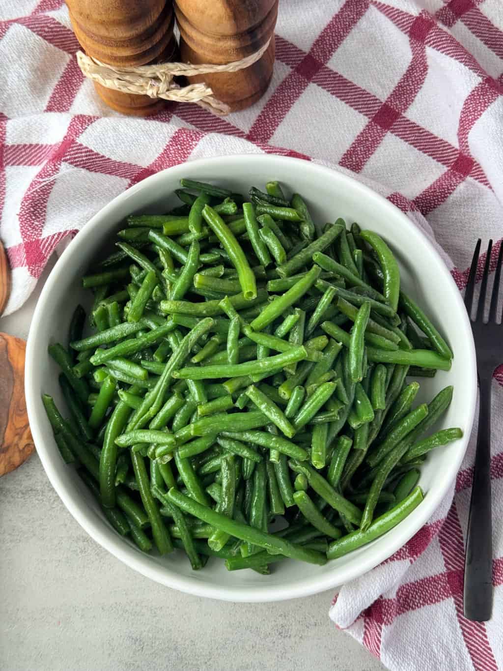 easy Air Fry Frozen Green Beans recipe