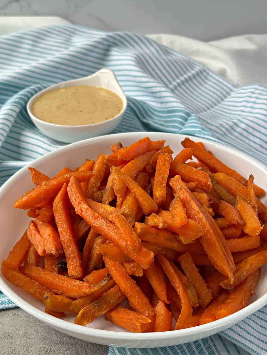 Frozen Sweet Potato Fries in Air Fryer recipe