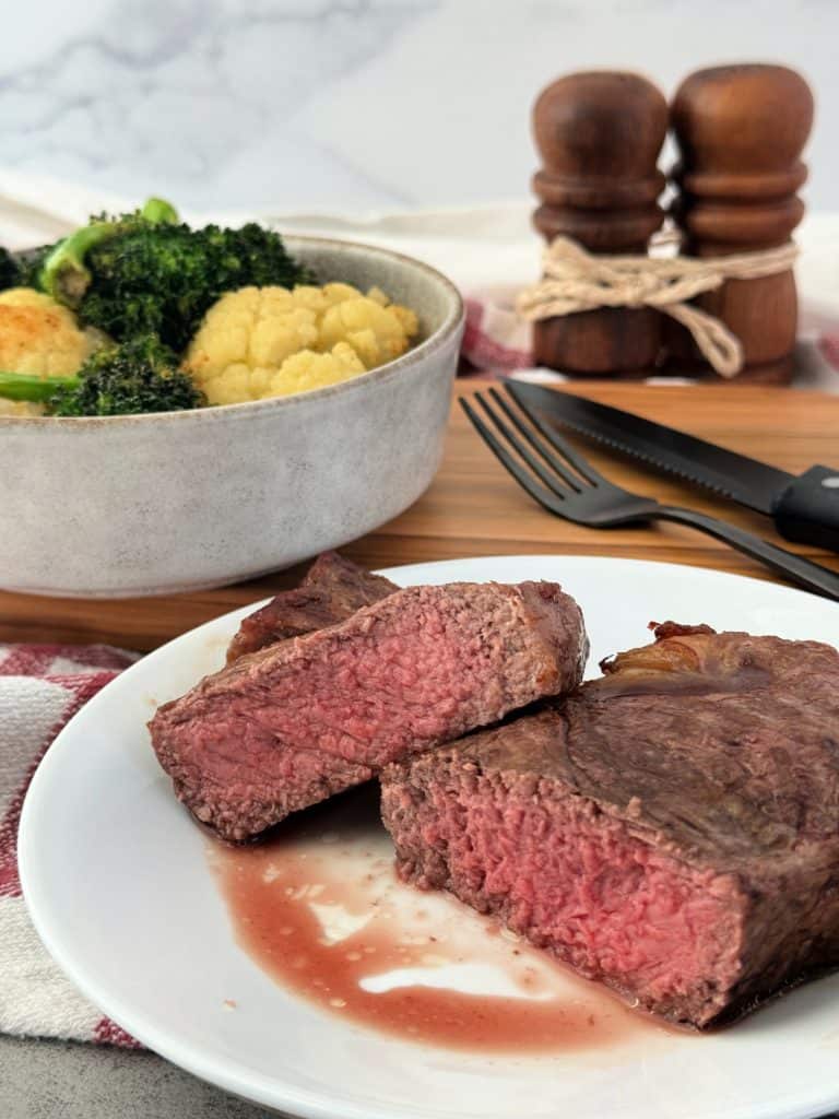 how long to cook ninja air fryer ny strip steak