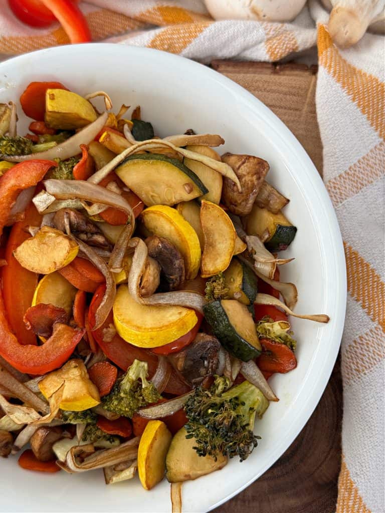 how to make amazing Air Fryer Mixed Vegetables