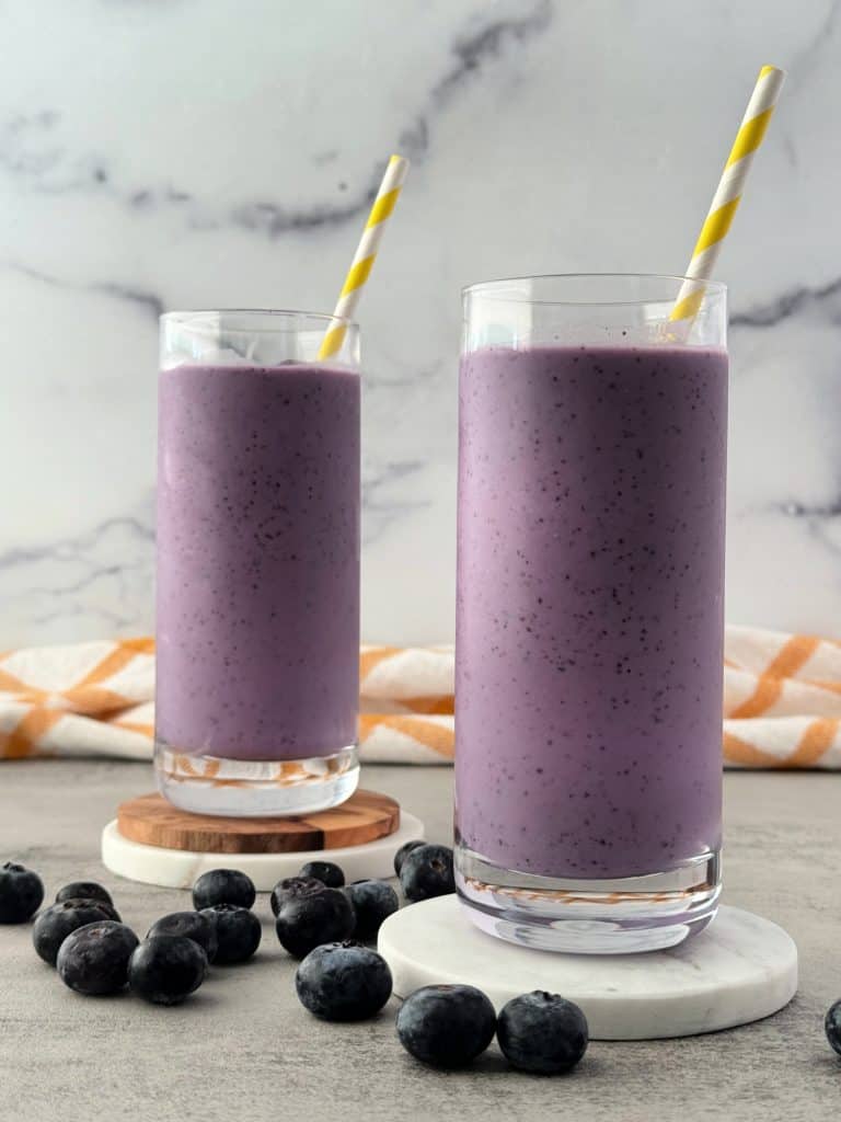 how to make a Protein Blueberry Smoothie
