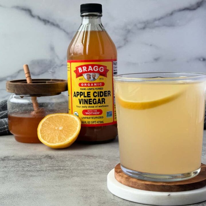 Apple Cider Vinegar and Lemon Juice Drink Recipe