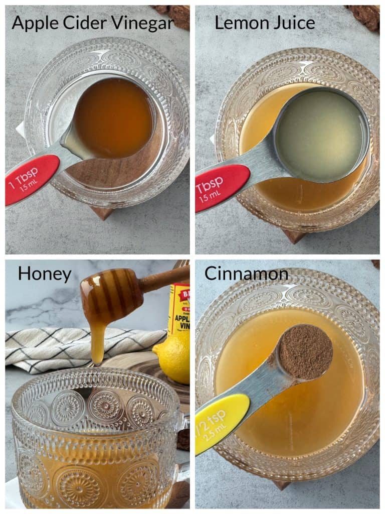 steps to make hot apple cider vinegar detox drink recipe 