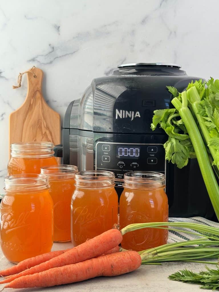 easy Ninja Foodi Chicken Broth recipe 