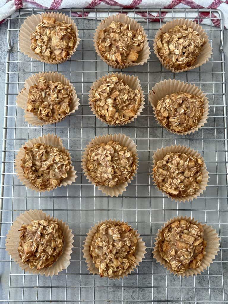 apple oat muffins healthy 
