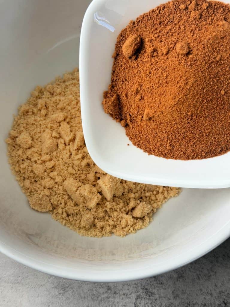 coconut sugar and almond flour 