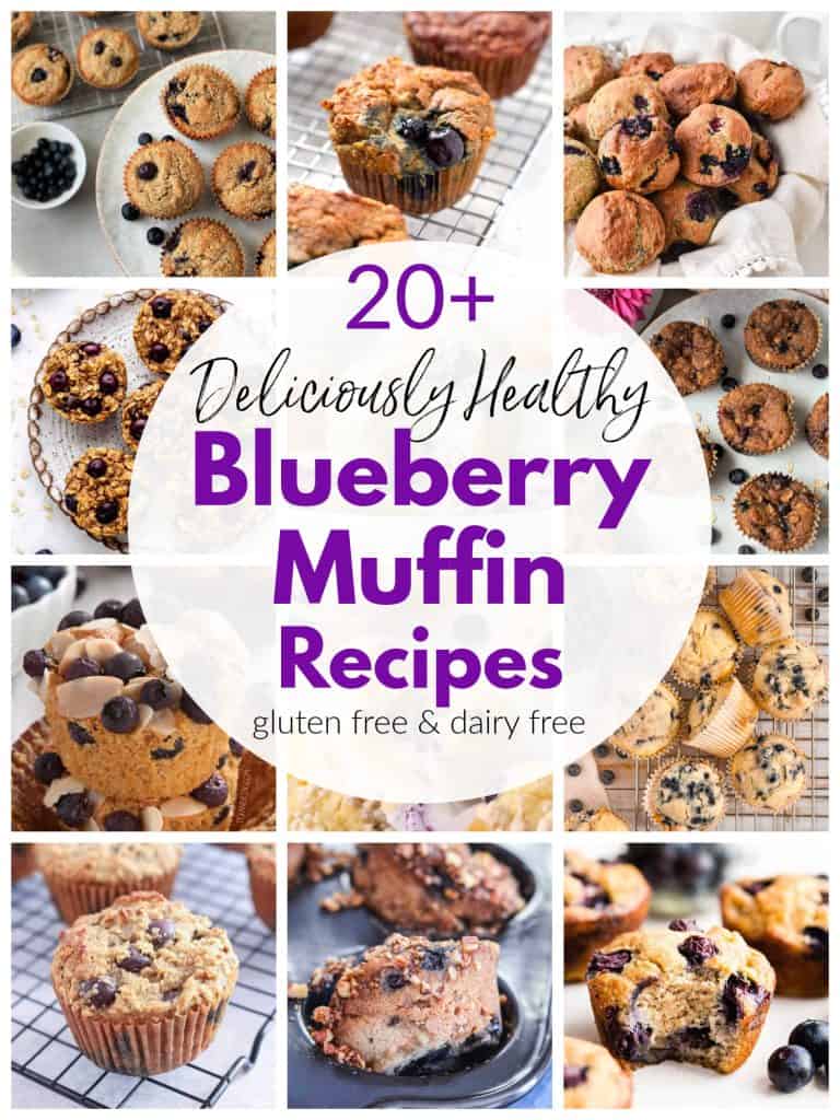 healthy blueberry muffins 