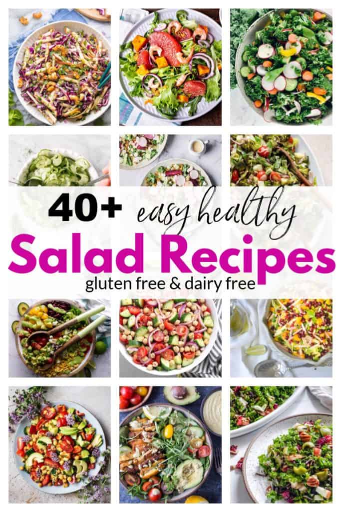 40+ Easy Healthy Salad Recipes You'll Want Everyday