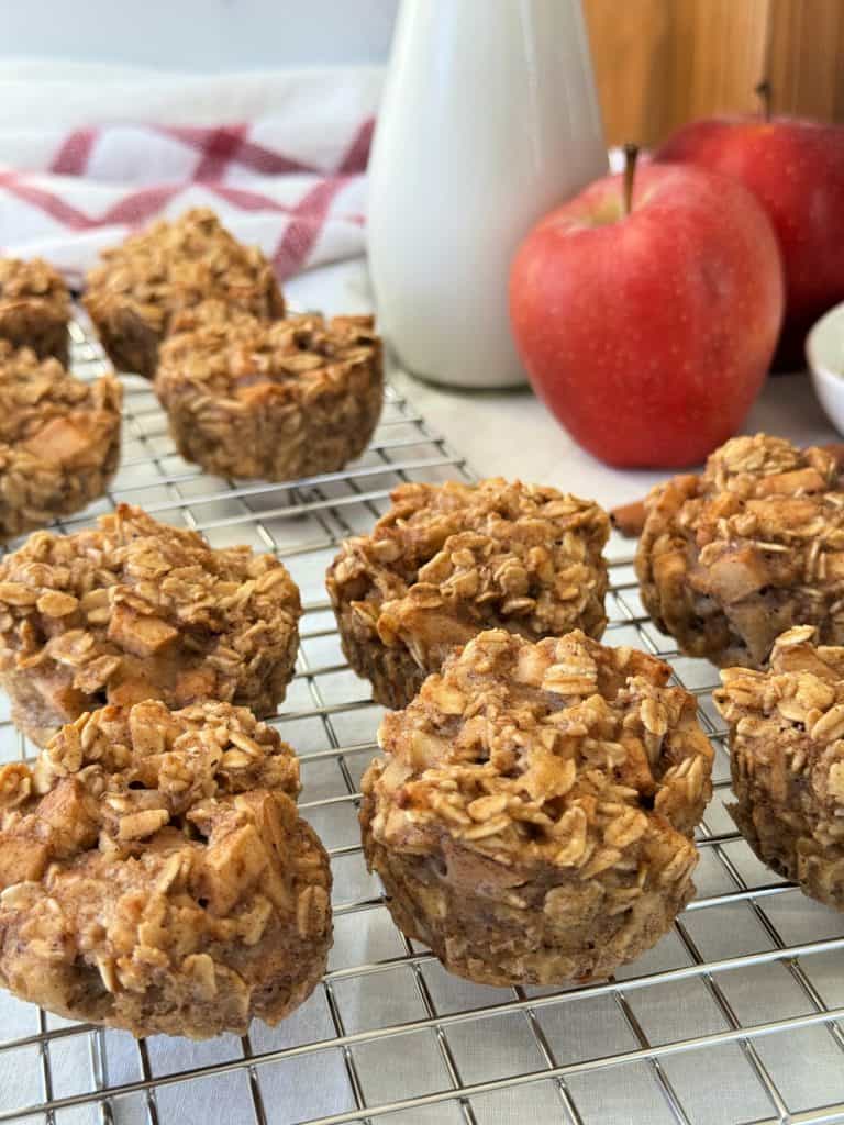 healthy apple oatmeal muffins recipe 