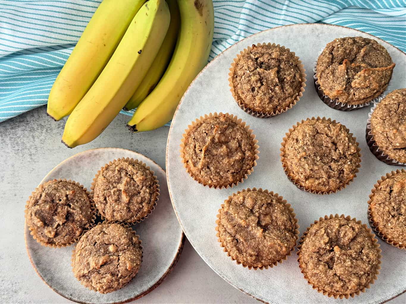 Healthy Banana Muffins Recipe