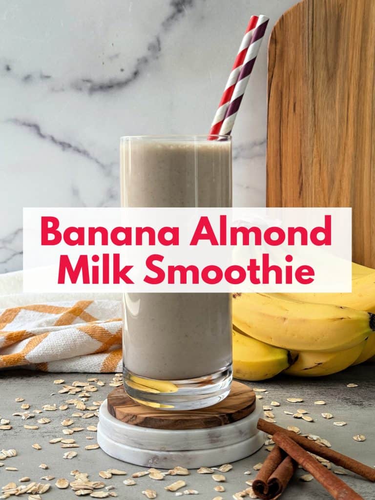 banana almond milk smoothie recipe 