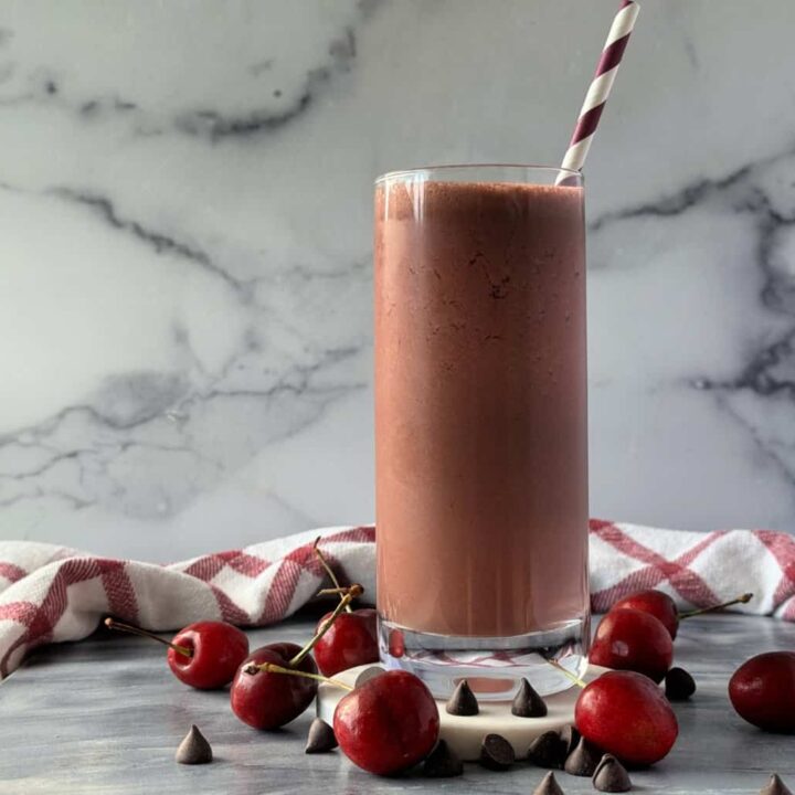 Cherry Chocolate Smoothie Recipe - Easy and Healthy