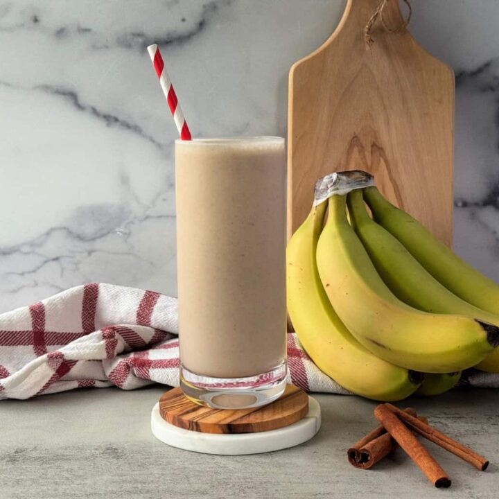 Banana Protein Smoothie Recipe - Easy Protein Shake