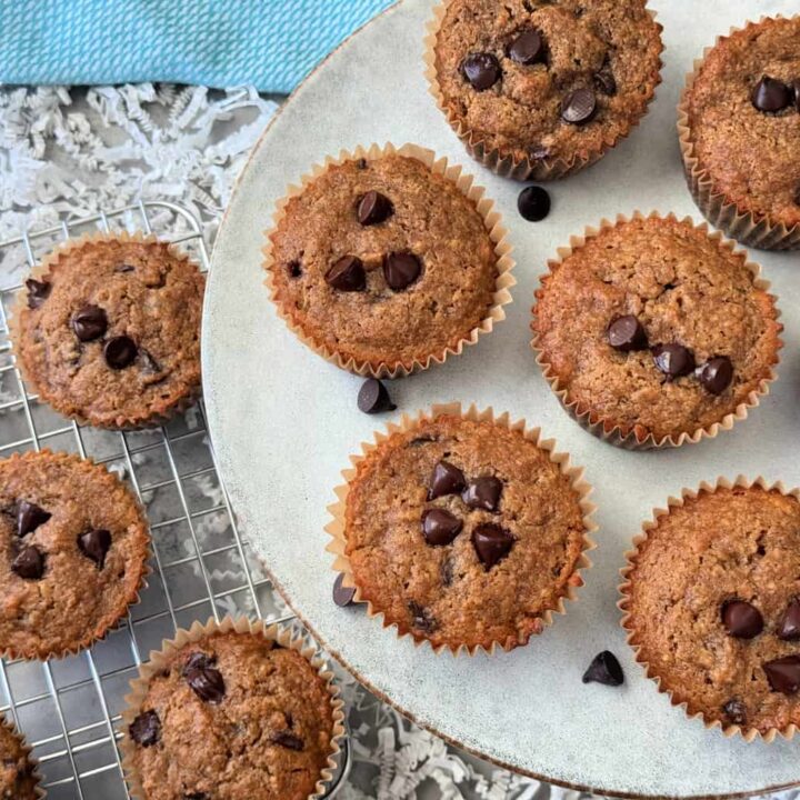 Healthier Chocolate Chip Muffins Recipe